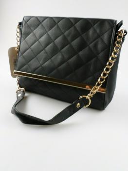 Nicole Brown - schöne Damen Handtasche in schwarz